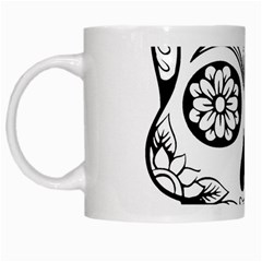 Sugar Skull White Mugs