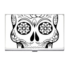 Sugar Skull Business Card Holders by StarvingArtisan