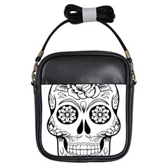 Sugar Skull Girls Sling Bags by StarvingArtisan