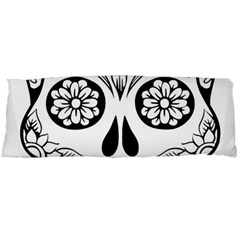 Sugar Skull Body Pillow Case (dakimakura) by StarvingArtisan