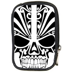 Tribal Sugar Skull Compact Camera Cases by StarvingArtisan