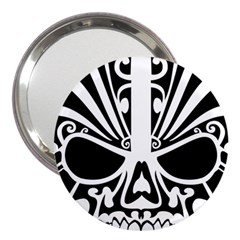 Tribal Sugar Skull 3  Handbag Mirrors