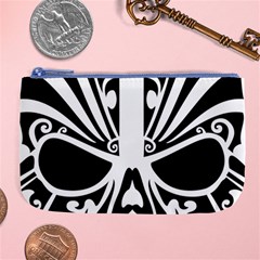 Tribal Sugar Skull Large Coin Purse by StarvingArtisan