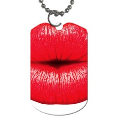 Oooooh Lips Dog Tag (two Sides) by StarvingArtisan