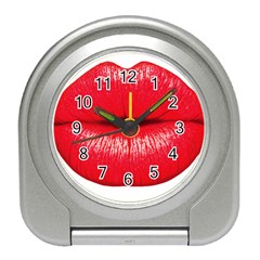 Oooooh Lips Travel Alarm Clocks by StarvingArtisan