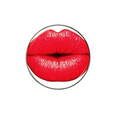 Oooooh Lips Hat Clip Ball Marker (4 Pack) by StarvingArtisan