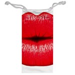 Oooooh Lips Jewelry Bag Back