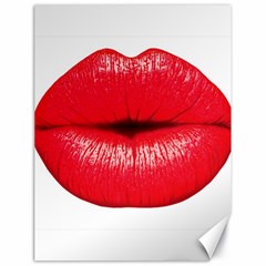 Oooooh Lips Canvas 18  X 24   by StarvingArtisan