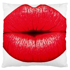 Oooooh Lips Large Cushion Case (one Side) by StarvingArtisan