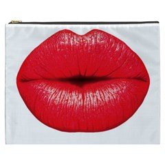 Oooooh Lips Cosmetic Bag (xxxl)  by StarvingArtisan