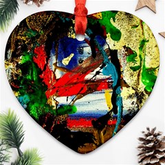 Catalina Island Not So Far 5 Heart Ornament (two Sides) by bestdesignintheworld