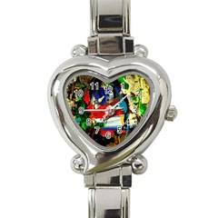 Catalina Island Not So Far 5 Heart Italian Charm Watch by bestdesignintheworld