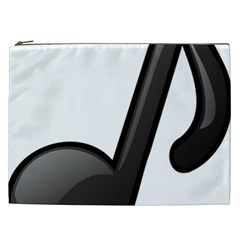 Music Note  Cosmetic Bag (xxl)  by StarvingArtisan