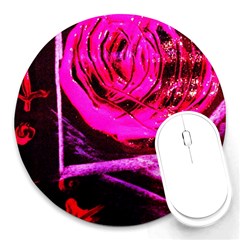 Calligraphy 2 Round Mousepads by bestdesignintheworld