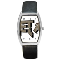 Heavy Metal  Barrel Style Metal Watch by StarvingArtisan