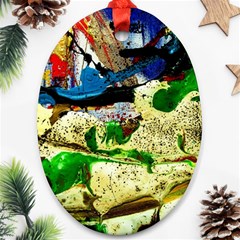 Catalina Island Not So Far 4 Oval Ornament (two Sides) by bestdesignintheworld