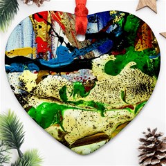 Catalina Island Not So Far 4 Heart Ornament (two Sides) by bestdesignintheworld