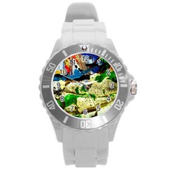 Catalina Island Not So Far 4 Round Plastic Sport Watch (l) by bestdesignintheworld