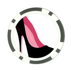 Black Stiletto Heels Poker Chip Card Guard (10 Pack) by StarvingArtisan