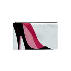 Black Stiletto Heels Cosmetic Bag (small)  by StarvingArtisan