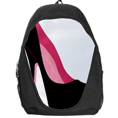 Black Stiletto Heels Backpack Bag by StarvingArtisan