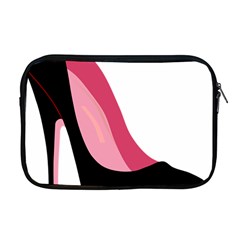 Black Stiletto Heels Apple Macbook Pro 17  Zipper Case by StarvingArtisan