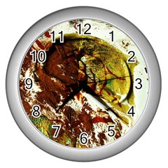 Doves Matchmaking 3 Wall Clocks (silver)  by bestdesignintheworld