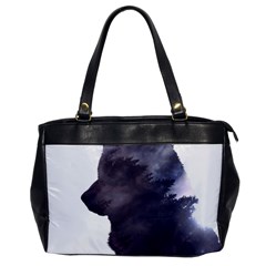 Black Wolf  Office Handbags by StarvingArtisan