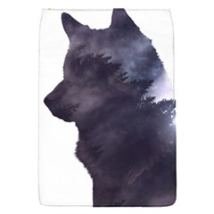 Black Wolf  Flap Covers (s)  by StarvingArtisan