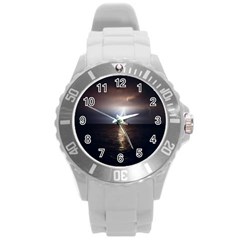 Lightning Round Plastic Sport Watch (l) by StarvingArtisan