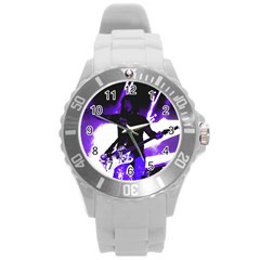 Sixx Round Plastic Sport Watch (l) by StarvingArtisan