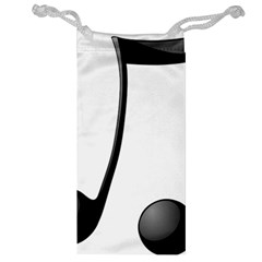 Music Note Jewelry Bag by StarvingArtisan