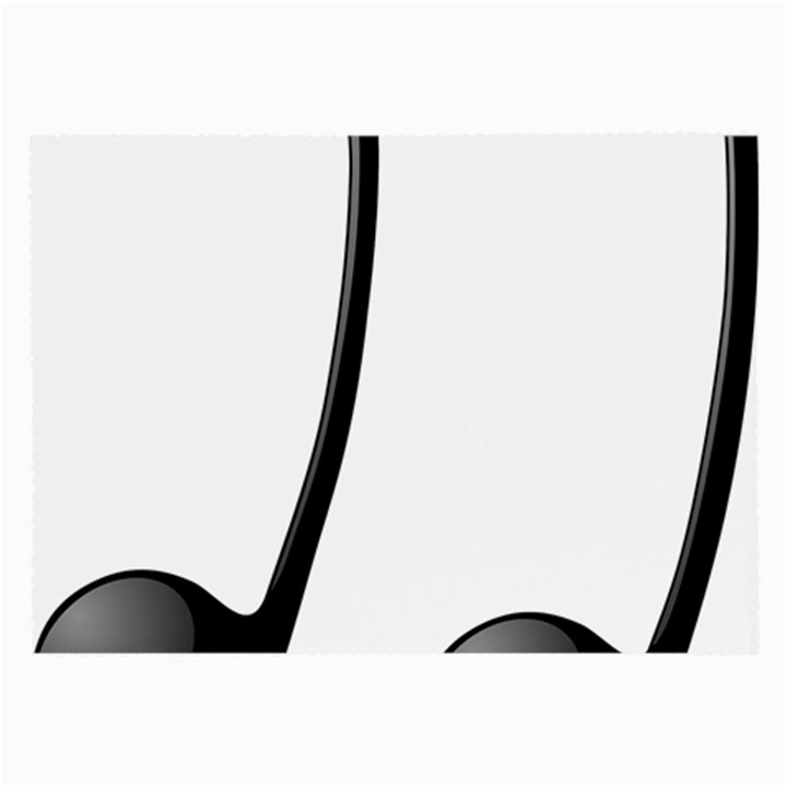 Music Note Large Glasses Cloth