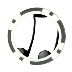 Music Note Poker Chip Card Guard (10 Pack) by StarvingArtisan