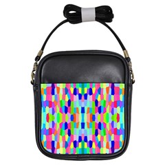 Artwork By Patrick-colorful-35 Girls Sling Bags by ArtworkByPatrick