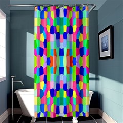 Artwork By Patrick-colorful-35 Shower Curtain 36  X 72  (stall)  by ArtworkByPatrick