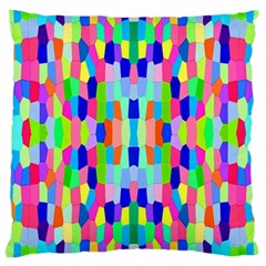 Artwork By Patrick-colorful-35 Large Cushion Case (two Sides) by ArtworkByPatrick