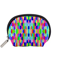 Artwork By Patrick-colorful-35 Accessory Pouches (small)  by ArtworkByPatrick