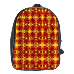 Artwork By Patrick-colorful-37 School Bag (xl) by ArtworkByPatrick