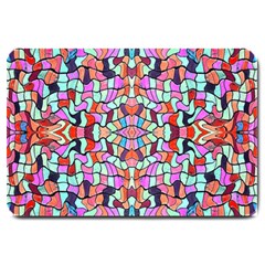 Artwork By Patrick-colorful-38 Large Doormat  by ArtworkByPatrick