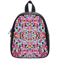 Artwork By Patrick-colorful-38 School Bag (small) by ArtworkByPatrick