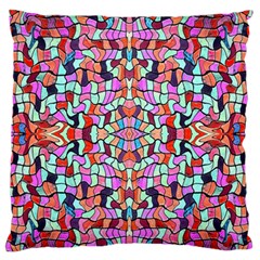 Artwork By Patrick-colorful-38 Large Flano Cushion Case (two Sides) by ArtworkByPatrick