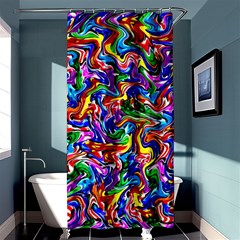 Artwork By Patrick-colorful-39 Shower Curtain 36  X 72  (stall)  by ArtworkByPatrick