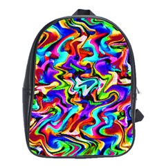 Artwork By Patrick-colorful-40 School Bag (xl) by ArtworkByPatrick