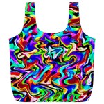 ARTWORK BY PATRICK-COLORFUL-40 Full Print Recycle Bags (L)  Front