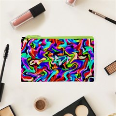 Artwork By Patrick-colorful-40 Cosmetic Bag (xs) by ArtworkByPatrick