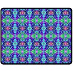 ARTWORK BY PATRICK-Colorful-41 Double Sided Fleece Blanket (Medium)  58.8 x47.4  Blanket Back