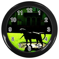 Guard 3 Wall Clocks (black) by bestdesignintheworld