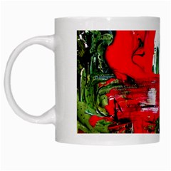 Bow Of Scorpio Before A Butterfly 2 White Mugs by bestdesignintheworld