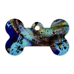 Blue Options 3 Dog Tag Bone (one Side) by bestdesignintheworld